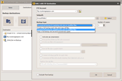 iperius tape backup software - destinations